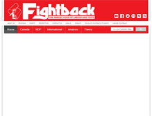 Tablet Screenshot of marxist.ca