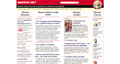 Desktop Screenshot of marxist.net